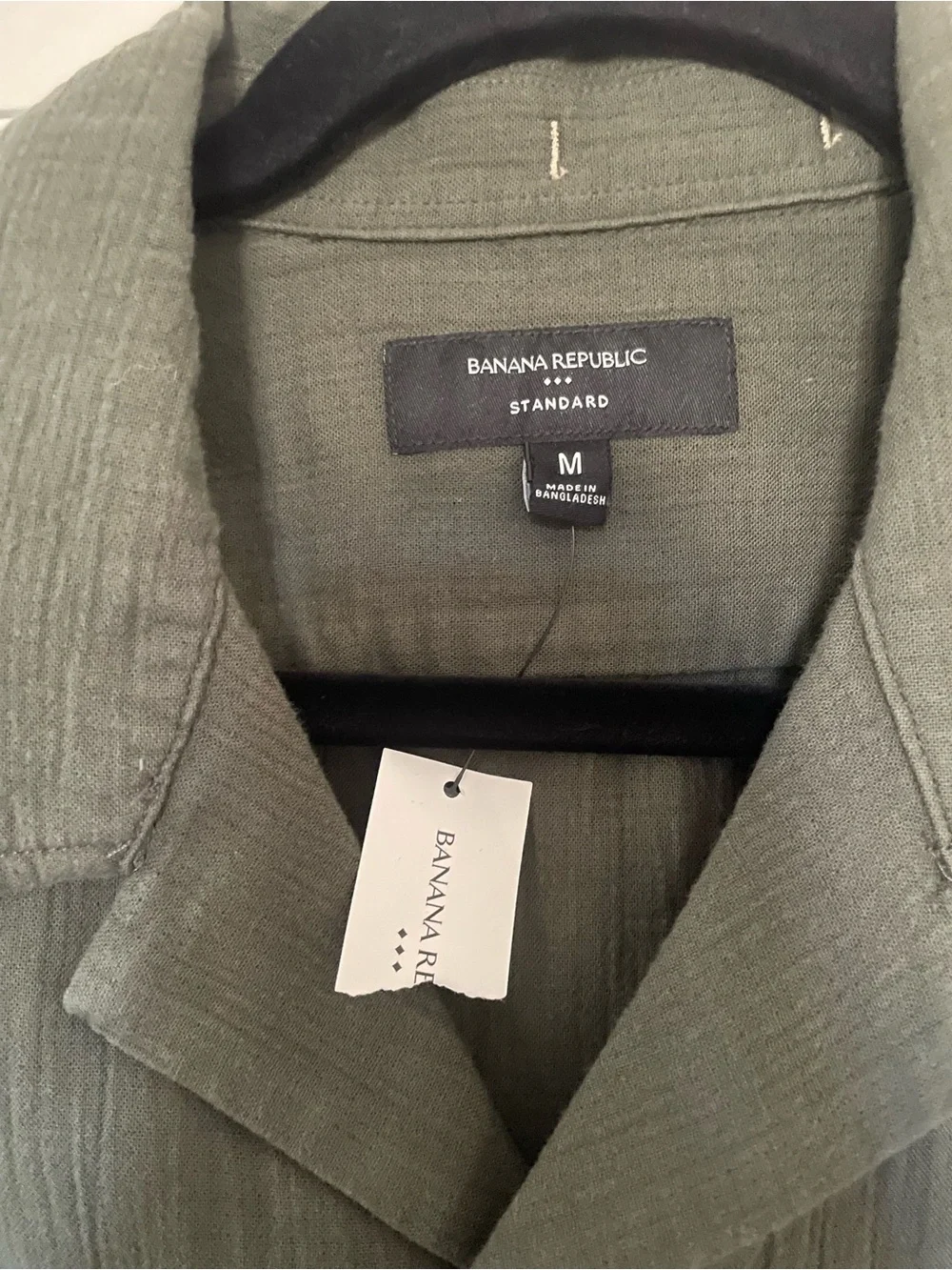 Banana Republic lightweight olive